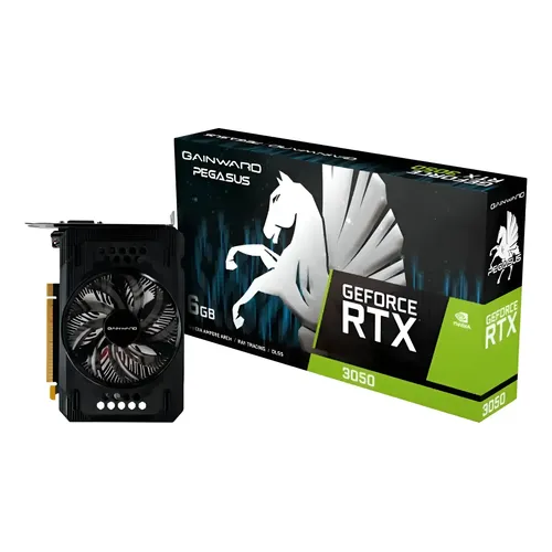 Placa de Vídeo Gainward GeForce RTX 3060 Ti Ghost com 8GB GDDR6