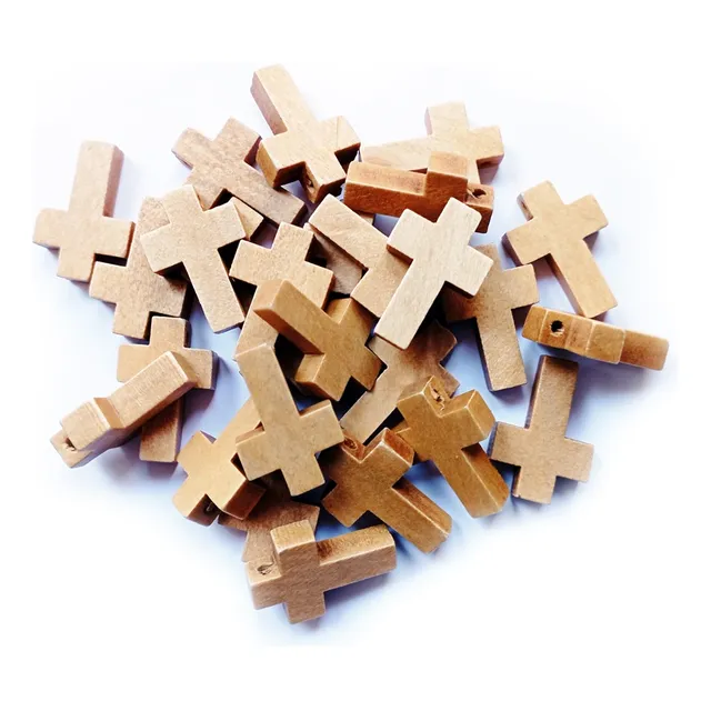 Cruces De Madera, Denarios-rosarios-bijou, 10unidades