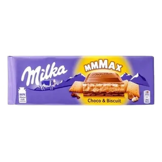 Chocolate Choco & Biscuit Mmmax 300g Milka Chocolate Choco & Biscuit Mmmax 300g Milka