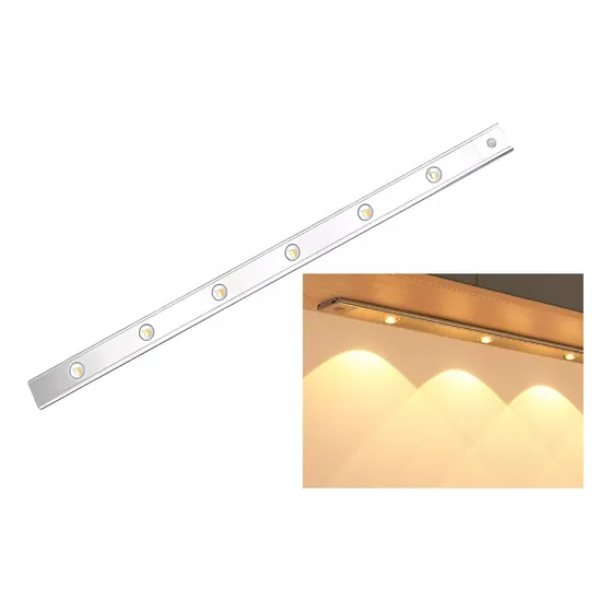 Led Bajo Mesada Mueble Alacena Luz Sensor Movimiento 120cm