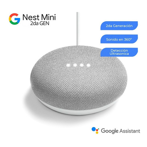 Google Nest Mini 2 Asistente De Voz Inteligente Parlante Bt