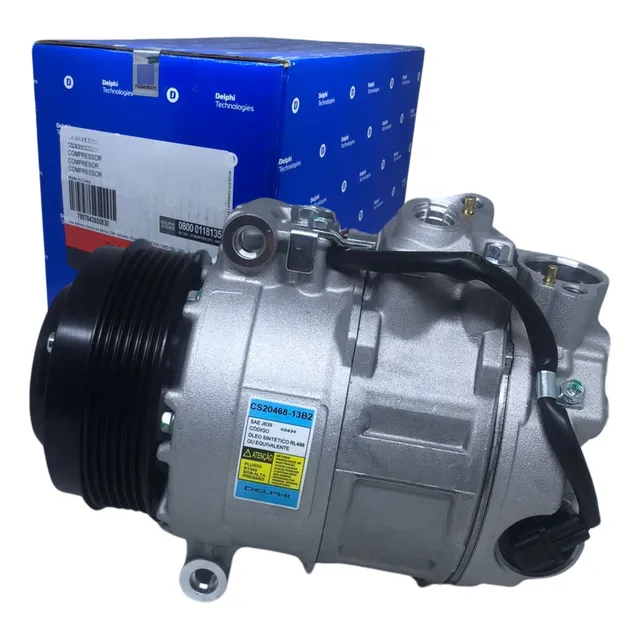 Compressor Ar Cond Mercedes Ml350 Polia 6v Delphi Cs20468