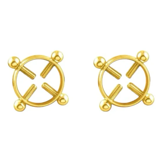 Piercings Falsos Pezones, Aretes Pezon Sin Perfo, Piercing