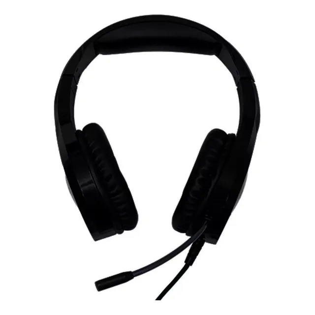Diadema Gamer Vorago Hs-501 Rgb Con Micrófono Para Juego Color Black/RGB Light