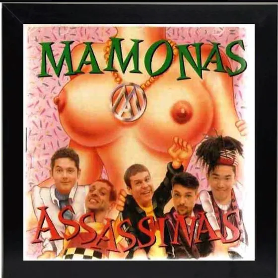 Quadro Mamonas Assassinas Quadro Capa Disco De Vinil