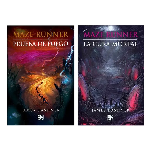 Maze Runner 2 Y 3 Prueba Fuego. Cura Mortal James Dashner X2