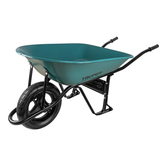 Carretilla 5 Ft3 Imponchable, Bastidor Tubular, Truper