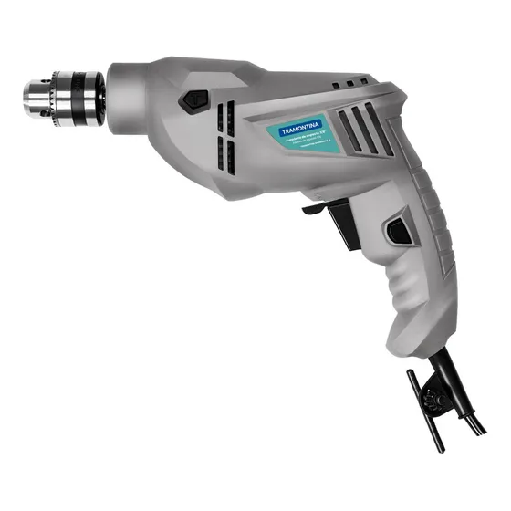 Furadeira De Impacto 500 W 3/8 Cinza Tramontina 127v