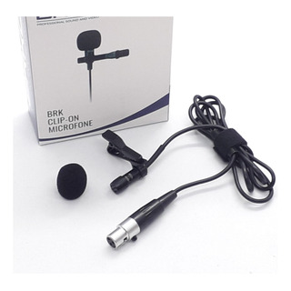 Microfone Lapela Compativel Akg Ta3f - Mini Xlr 3 Pinos Microfone Lapela Compativel Akg Ta3f - Mini Xlr 3 Pinos