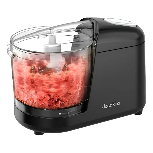 Mini Procesador Alimentos Decakila Minichopper Picadora Color Negro