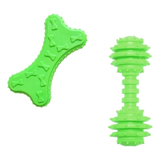 Kit Juguete Mordillo Dental Para Perros Play X2