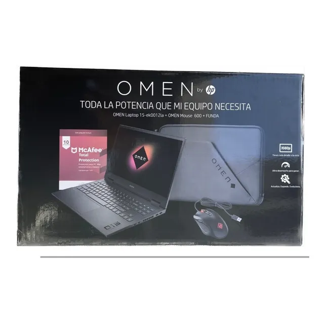 Laptop Gamer Hp Omen 15 Core I7 10750h 8gb Ram Ssd 512+32gb 