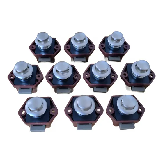 Cerradura X10 Push Lock Motorhome Armario Gabinete Alacena