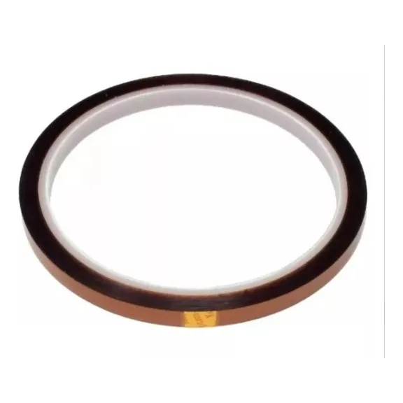 Kapton Fluorine Para Baterias 10mm  Caja 50 Pzas 
