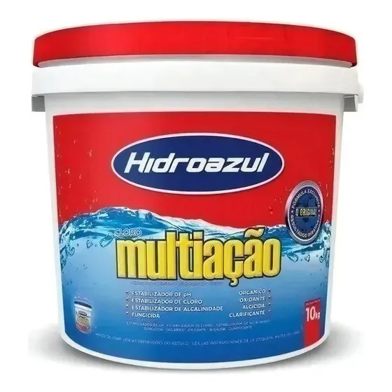 Cloro Multiação Hidroazul 10kg