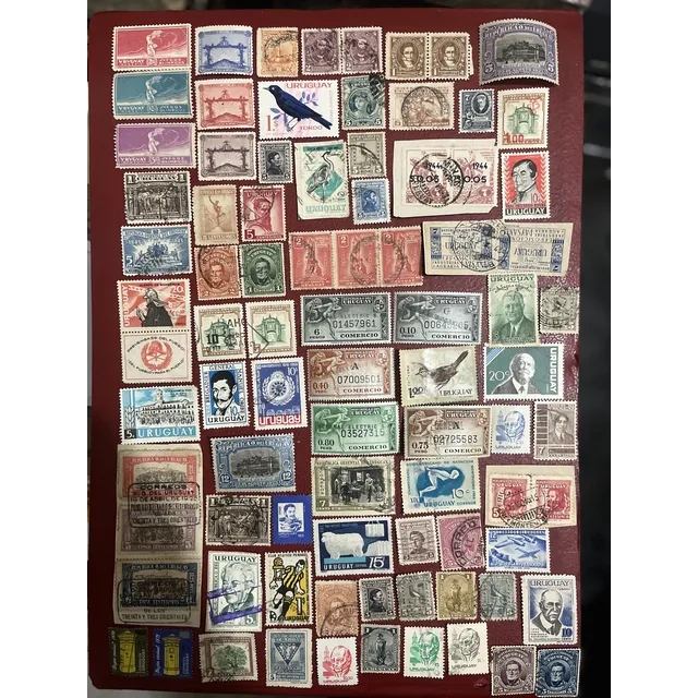 Sello Correo Uruguay Antiguo 169 Estampillas D Colección