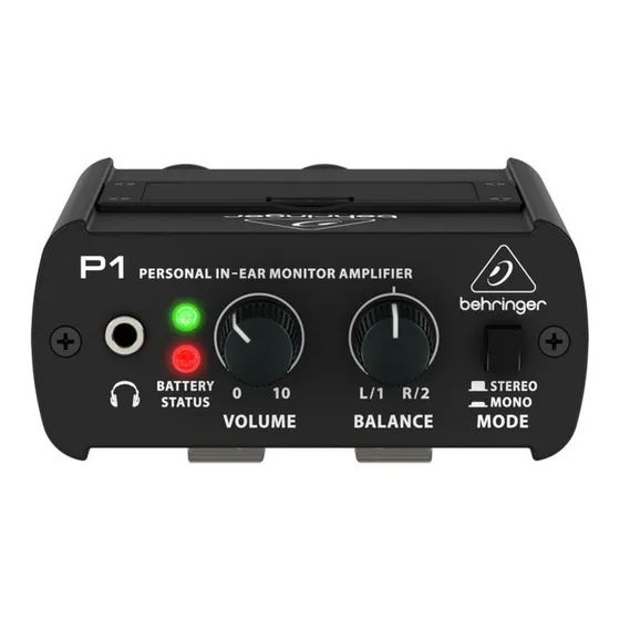 Behringer Amplificador In-ear Para Monitor Personal P1