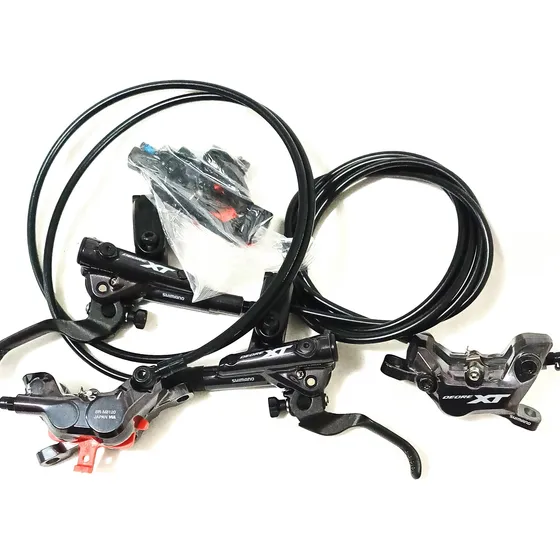 Par Freio Shimano Deore Xt M8120 4 Pistões