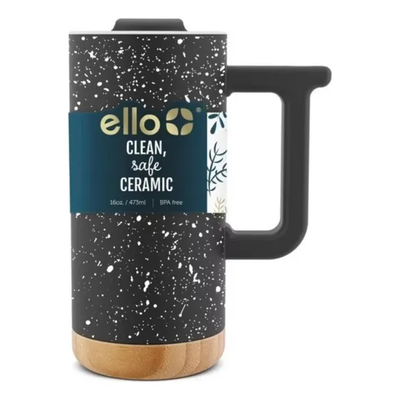 Tazas Viajeras De Cerámica De 16oz 473ml Ello