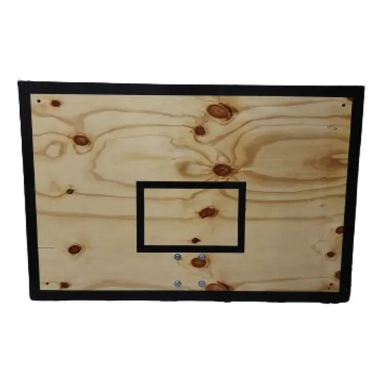Tablero De Basquet N° 7 De Madera Apto Exterior Para Aro
