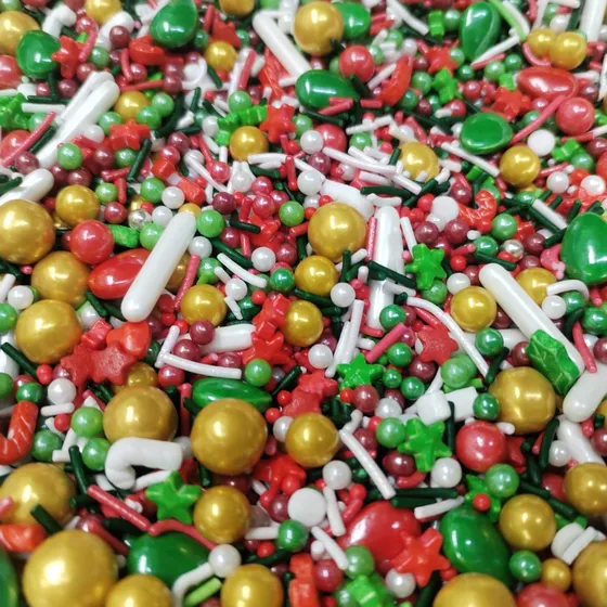 Sprinkles Mostacillas Comestibles Navidad Christmas Wish 70g