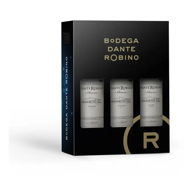 Caja 3 Vinos Dante Robino Reserva