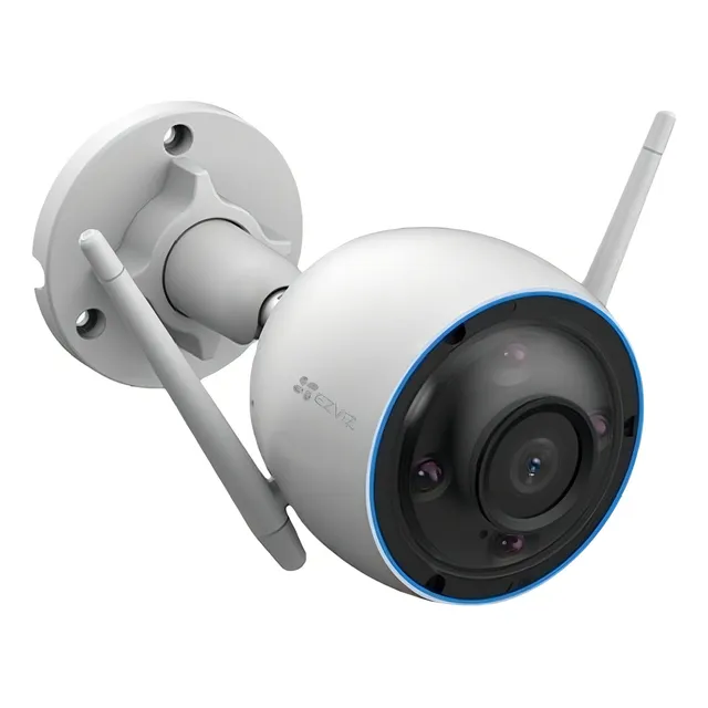 Ezviz H3 3k, Cámara De Seguridad Wifi 5mp, 30m, Exterior Color Blanco