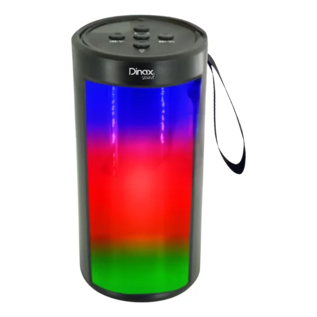 Parlante Inalámbrico Recargable Portátil Con Luces Led Rgb 300w