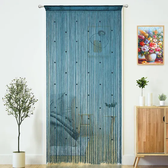 Cortinas De Puerta Tiras De Cuentas Para Entradas Y Ventanas