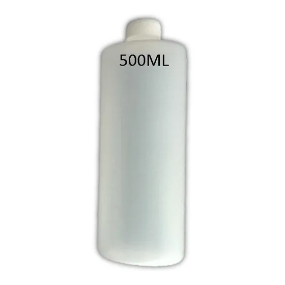 100 Botellas Plastico Polietileno 500ml Incluye Tapa 