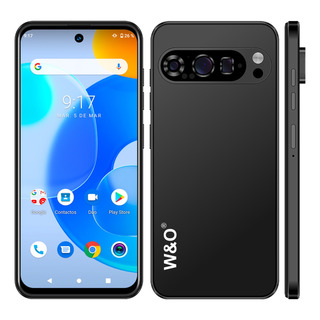 Smartphone Android W&o P9 Pro 4g Lte Desbloqueado Con Doble Sim, 6,56 Pulgadas, 8g Ram, 128 G Rom, 5200 Mah, Batería De 13 Mp+cámara De 26 Mp (negro) Smartphone Android W&o P9 Pro 4g Lte Desbloqueado Con Doble Sim, 6,56 Pulgadas, 8g Ram, 128 G Rom, 5200 Mah, Batería De 13 Mp+cámara De 26 Mp (negro)