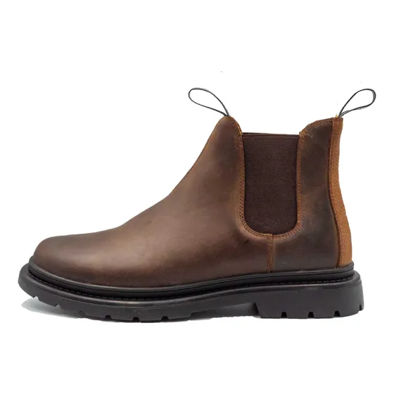 Botines Renox Original 2 Chelsea Café Hombre Impermeable