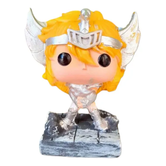 Maceta Artesanal Tipo Funko Pop Cygnus Hyoga
