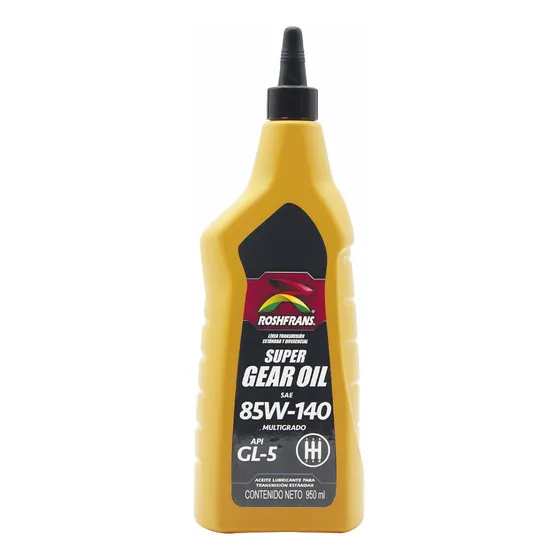 Fluído De Transmisión Estandar 85w140 950 Ml Gear Roshfrans
