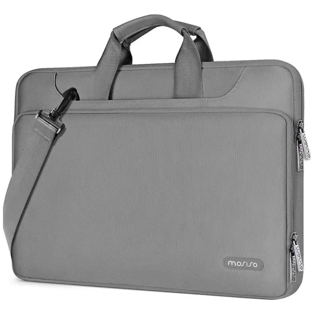 Mosiso - Bolso Para Laptop, Con Protección 360 Gris 14 "