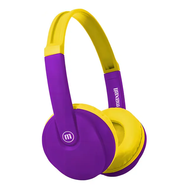 Auriculares De Niños Maxell Inalámbricos C/microfono Violeta