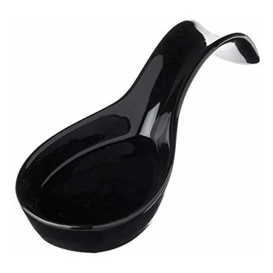 Fox Run Cuchara Rest Color Negro