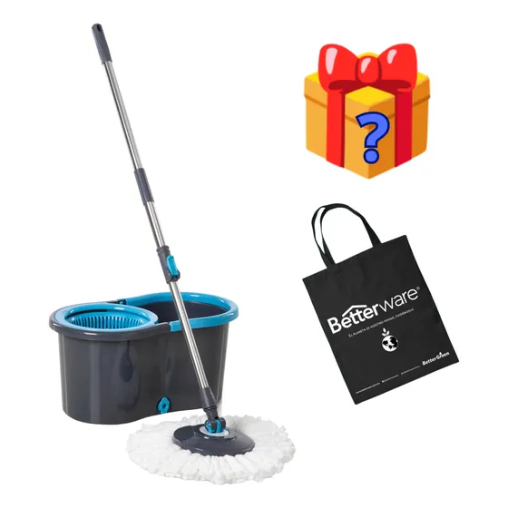 Trapeador Con Cubeta Con Exprimidor Fácil Mop Betterware