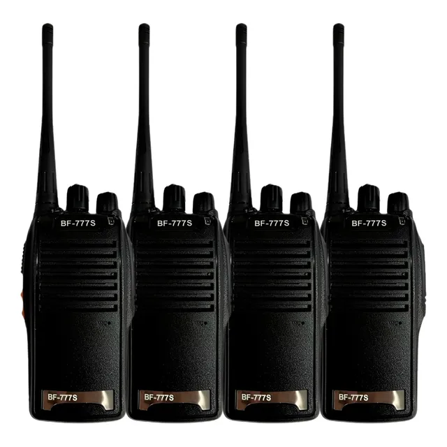 Kit 4 Radio Comunicador Amador Comunicação Walk Talk Tok 777
