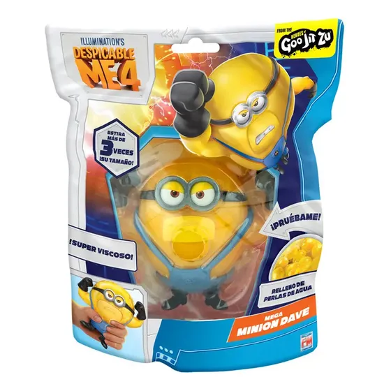 Mi Villano Favorito Minion Tim Super Stretchy Mega Goojitzu