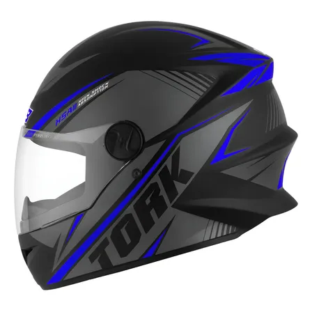 Capacete Fechado Urbano R8 Viseira Cristal Com Narigueira