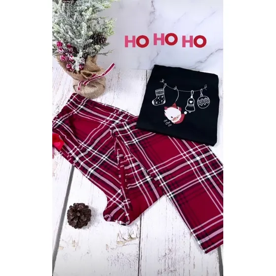 Conjunto Para Dormir, Pijama Navideña Unisex X Tallas 