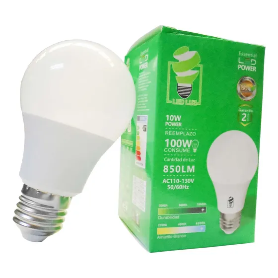 Foco Led 10w  Luz De Dia  Ilv  Caja C/100 Pzs