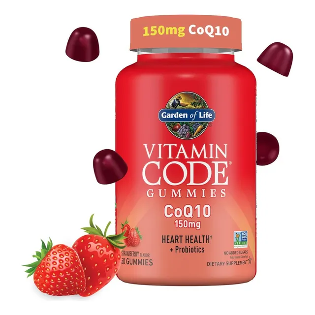 Coq10 150 Mg Garden Of Life 60 Gomitas