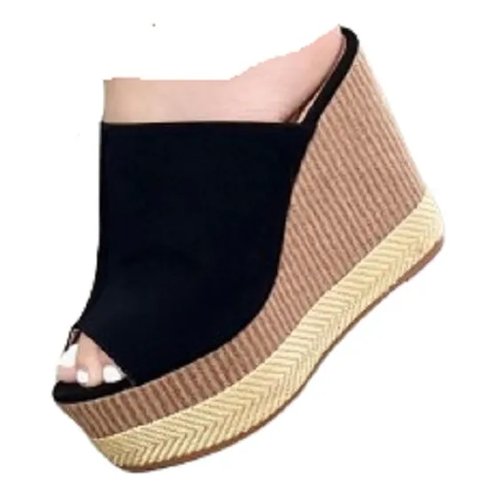 Sandalias Plataforma Corrida Bellas Mujeres Juveniles