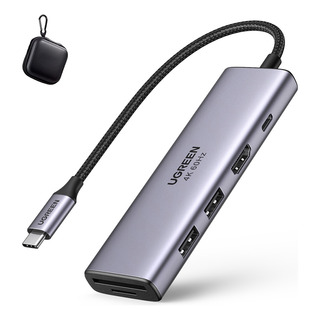 Hub Usb C 3.0 Ugreen Adaptador Multi Portas 6 Em 1 4k/60hz Hub Usb C 3.0 Ugreen Adaptador Multi Portas 6 Em 1 4k/60hz