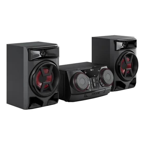 Mini System LG Xbomm Ck43n 300w - Bluetooth/usb/fm-bivolt