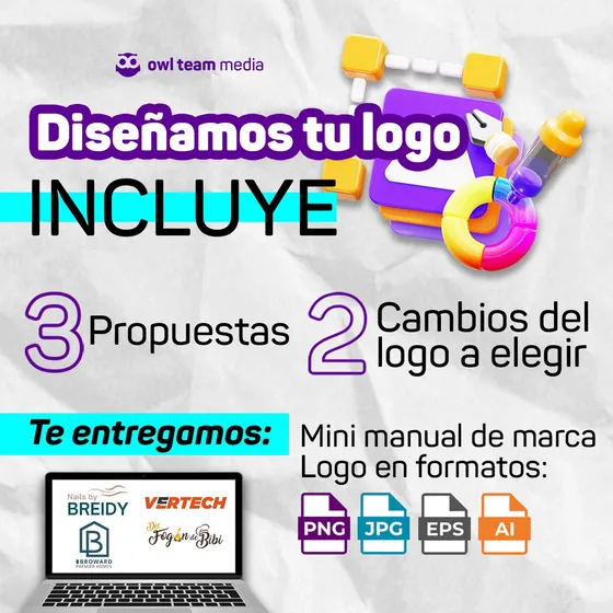 Diseño De Logotipos / Logos Vectores / Diseño Grafico Web
