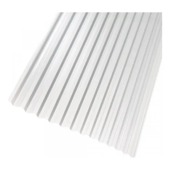 Kit Com 5 Telhas De Policarbonato 244cm X 99cm Grega Hawt