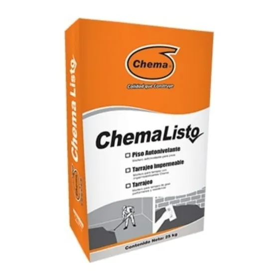 Autonivelante Chemalisto Bolsa 25kg Chema